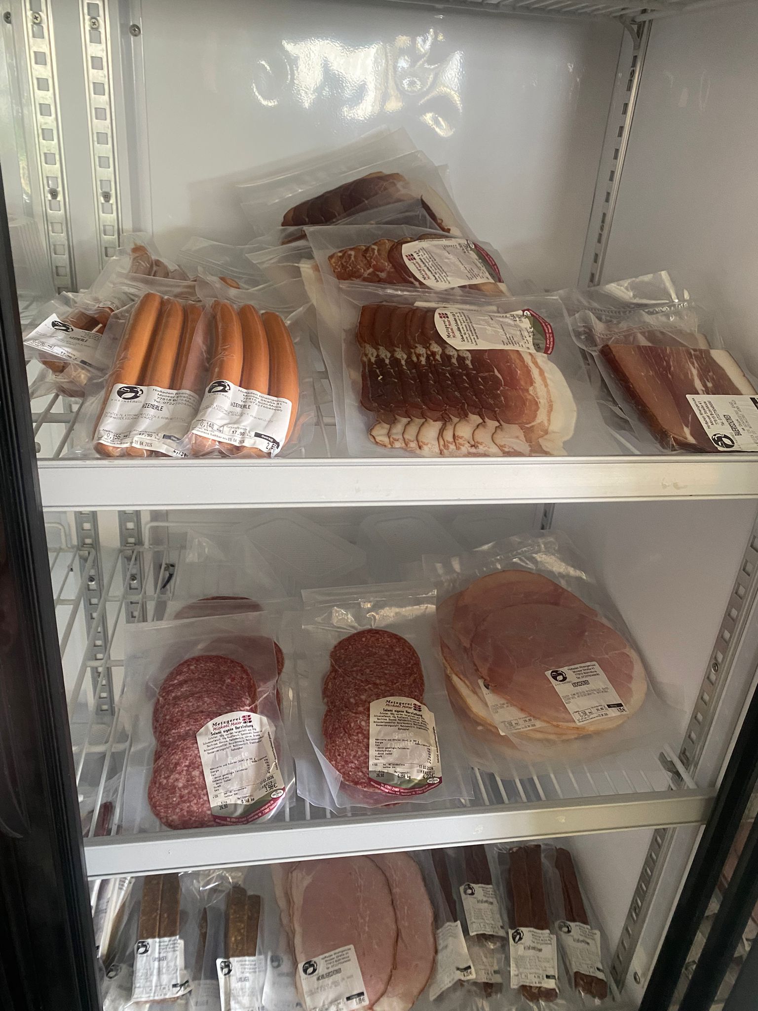 Fleisch und Wurstwaren